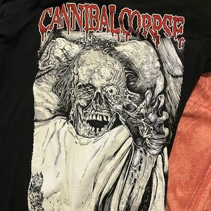 Cannibal corpse t shirt real sick awesome for concerts size S!